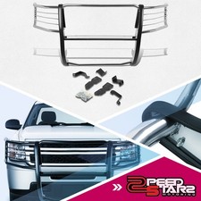 For 07-13 Chevy Silverado 1500 Stainless Steel Front Bumper Brush Grille Guard For 07-13 Chevy Silverado 1500 Stainless Steel Front Bumper Brush Grille Guard