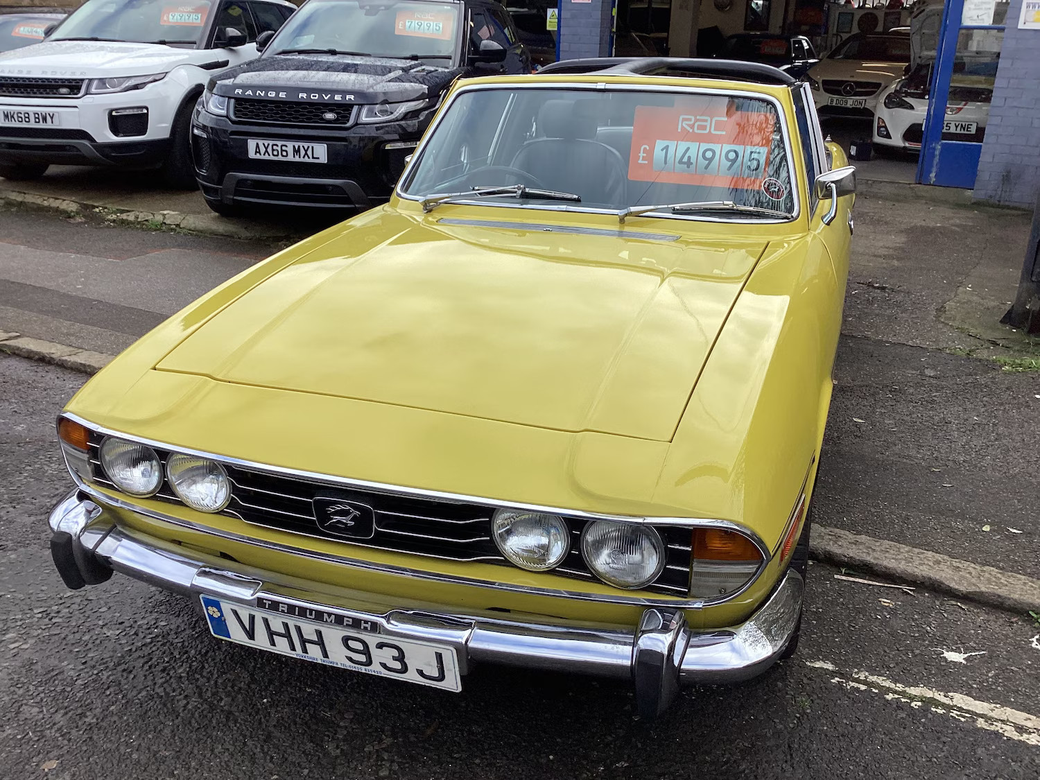 1971 Triumph Stag Convertible Manual