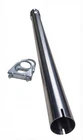 MK3 Ford Focus ST250 Res Delete pipe Front silencer resonator pipe 2012-2017