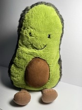 JellyCat London Amuseables Avocado Plush Stuffed Animal 12”