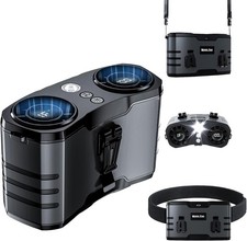Ventilador de cintura portátil 20000 mAh Clip en cinturón camisa cuerpo batería recargable 5 velocidades
