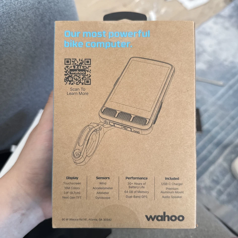 Elemnt Ace GPS - Black WFCC7 Wahoo Cyclocomputer GPS - Image 2 of 4