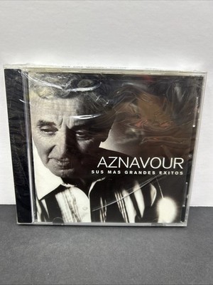 CHARLES AZNAVOUR - Sus Mas Grandes Exitos 2002 NEW SEALED EMI LATIN CD CHANSON
