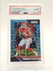 PATRICK MAHOMES II 2018 PANINI PRIZM LAZER KANSAS CITY CHIEFS PSA 10 Q6198