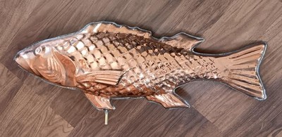 Fish  Weathervane Copper Metal 26 Inch Roof Garden  Yard Wall  Decor