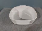 CORNING WARE WHITE A-2-B (2 Liter) Casserole Dish w/ Pyrex A9C Lid — photo 7