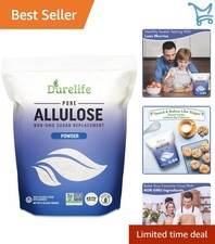 Allulose Sweetener 5 lb Powder Zero Calories Non-GMO Keto Kosher Sugar Substi...