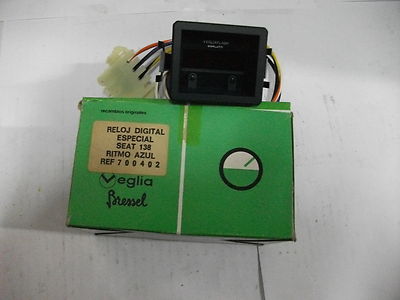 RELOJ DIGITAL HORARIO SEAT RITMO VEGLIA BRESSEL AZUL 700402