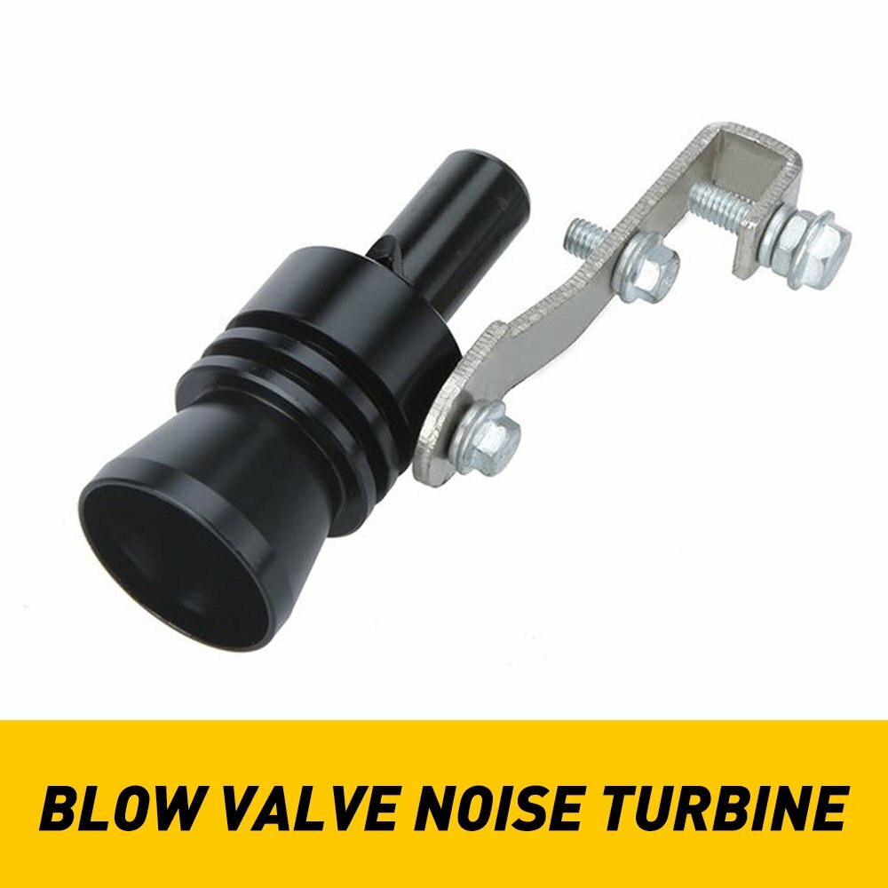 Turbo Sound Whistle Simulator Muffler Tip Blow Off Valve Noise Car Accessories A