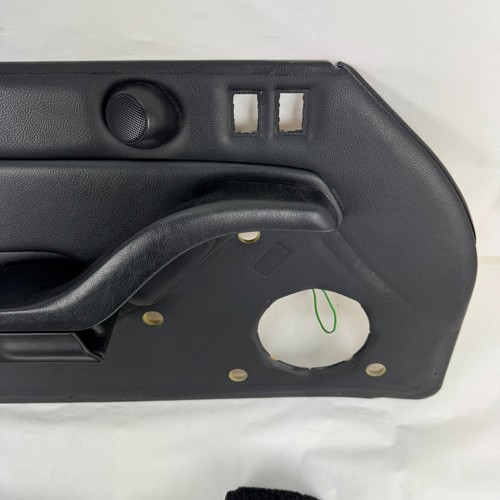 OEM 1995 - 1998 Porsche 993 911 Left Driver Door Panel + Pocket Handle Lid Vinyl - Picture 4 of 21