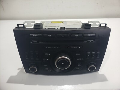 2012-2013 Mazda 3 Am Fm Cd Player Radio Receiver mp3