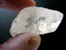 Rutilated crystal quartz gem grade 30 grams 2x3/4 inch r2