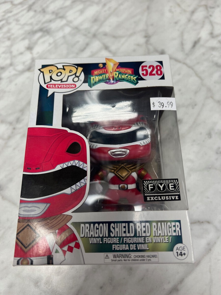 Funko Pop! Vinyl: Power Rangers - Dragon Shield Red Ranger