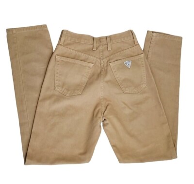 希少】GUESS 豹柄ジーンズ28インチmade inUSA