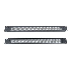 RIVECO 2PCS 1U Blank Panels for Server Racks  Network Cabinets 19" Vented Pa...