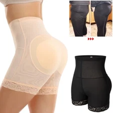 Women Fajas Colombianas Fake Buttocks Hip Lift Shorts Body Shaper Booty Push Up