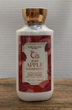 Bath and Body Works RUBY APPLE  ROSEWOOD Super Smooth Body Lotion  8 fl.oz.
