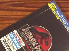 JURASSIC PARK Ultimate Trilogy G1 Limited Steelbook Edition USA