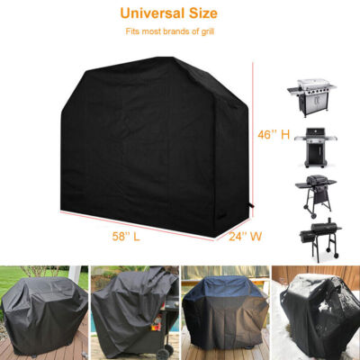 Outdoor Outside Grill Rainproof Waterproof Barbecue Grill Cover Garden Protector