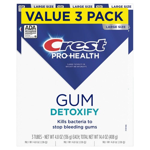 Crest Pro-Health Gum Detoxify Toothpaste, 4.8 oz (136 g), 3 Pack - Picture 7 of 11