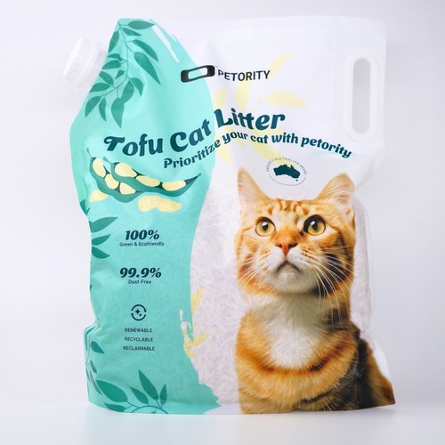 Petority 3 20KG Tofu Cat Litter Clumping Flushable Natural Dust Free Petority 3 20kg tofu cat litter clumping flushable natural dust free
