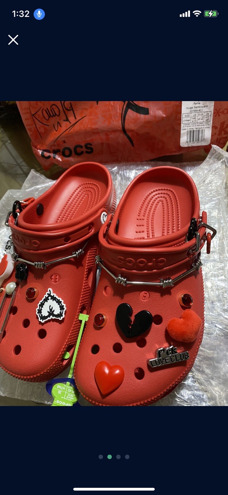 KAROL G x Crocs Classic Clogs Size 9 Men 11W - Limited Edition! image 4