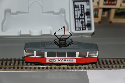 Straßenbahn (Tram) gesupertes Standmodell Wiener Linie Type ''A'' KSW OVP 1:87 TOP