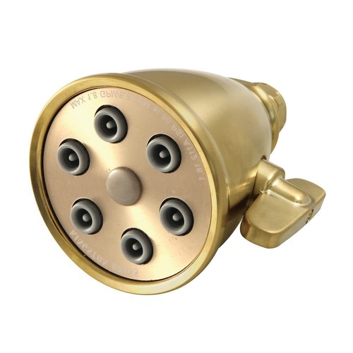 Kingston Brass K138A7 Scape Adjustable Jet Spray Shower Head 2.94 x 2.94 x 4