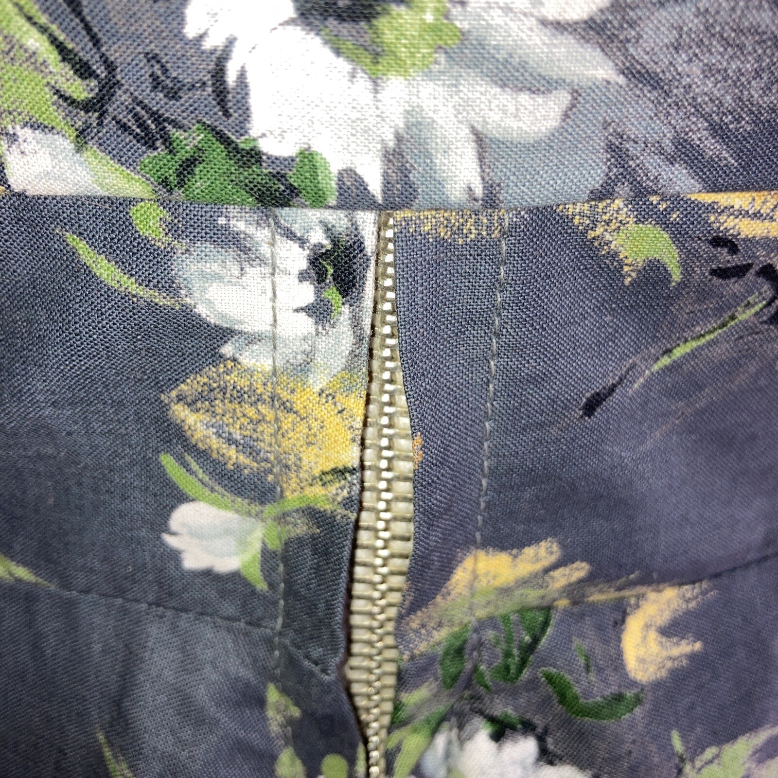 1950s Grey Floral Vintage Cotton Sun Dress & Bolero, Small Size, Goodwood? 6