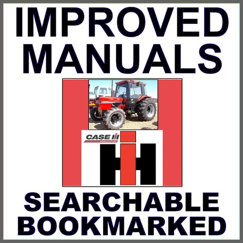 CASE IH 585 685 885 Diesel Tractor REPAIR SERVICE MANUAL - IMPROVED - SEARCHABLE