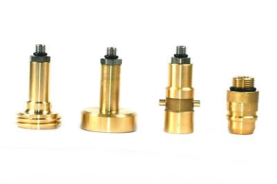DREHMEISTER Tankadapter Set 10mm ACME BAJONETT DISH EURONOZZLE VERSTÄRKT Autogas
