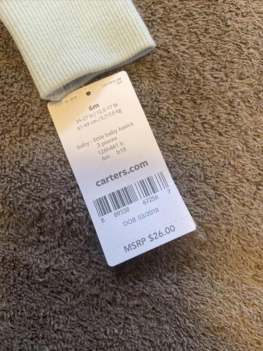 その他 re Carters Boys Zipper Hoodie With Ears, 6M, NWT | eBay