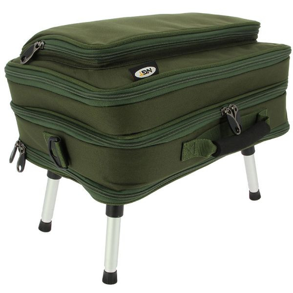 NGT 612 PLUS FISHING BOX CASE TACKLE BOX BAG SYSTEM BIVVY TABLE