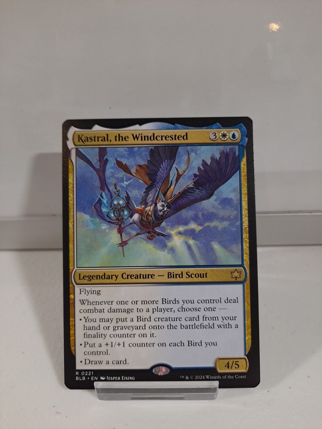 Magic The Gathering Kastral, the Windcrested Bloomburrow Rare