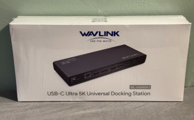 USB C Docking Station Dual Monitor, Dual 4K HDMI & Displayport - WAVLINK - READ
