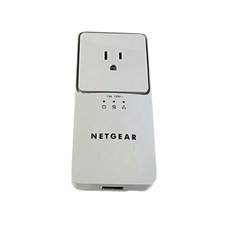 Netgear XAV2501 Powerline AV 200 Adapter with Pass-Thru Outlet - Tested Working