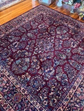 Karastan Original Collection Rug - Red Farouk 700/785 - 8'8"x8'8"