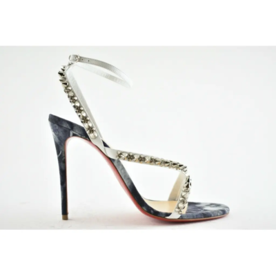 新品半額】ルブタンMafaldina jeans punk sandal