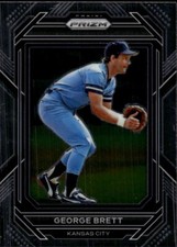 2023 Panini Prizm George Brett #81 Kansas City Royals