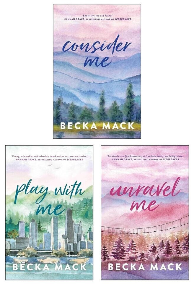 Playing For Keeps Series by Becka Mack 3 Books Collection Set Consider Me