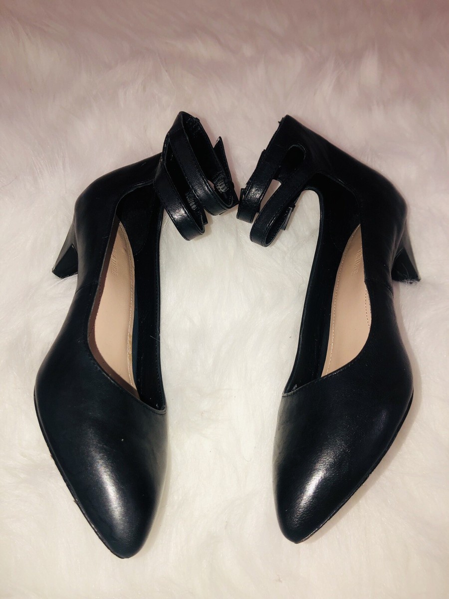 Escarpins Talons Pour La Victoire Vero Cuoio Noir - Double Sangle Gladiateur, Pointure 6.5