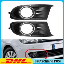 Nebelscheinwerfer Trim Blende Stoßstange Gitter Abdeckung für VW Golf MK 6 08-13