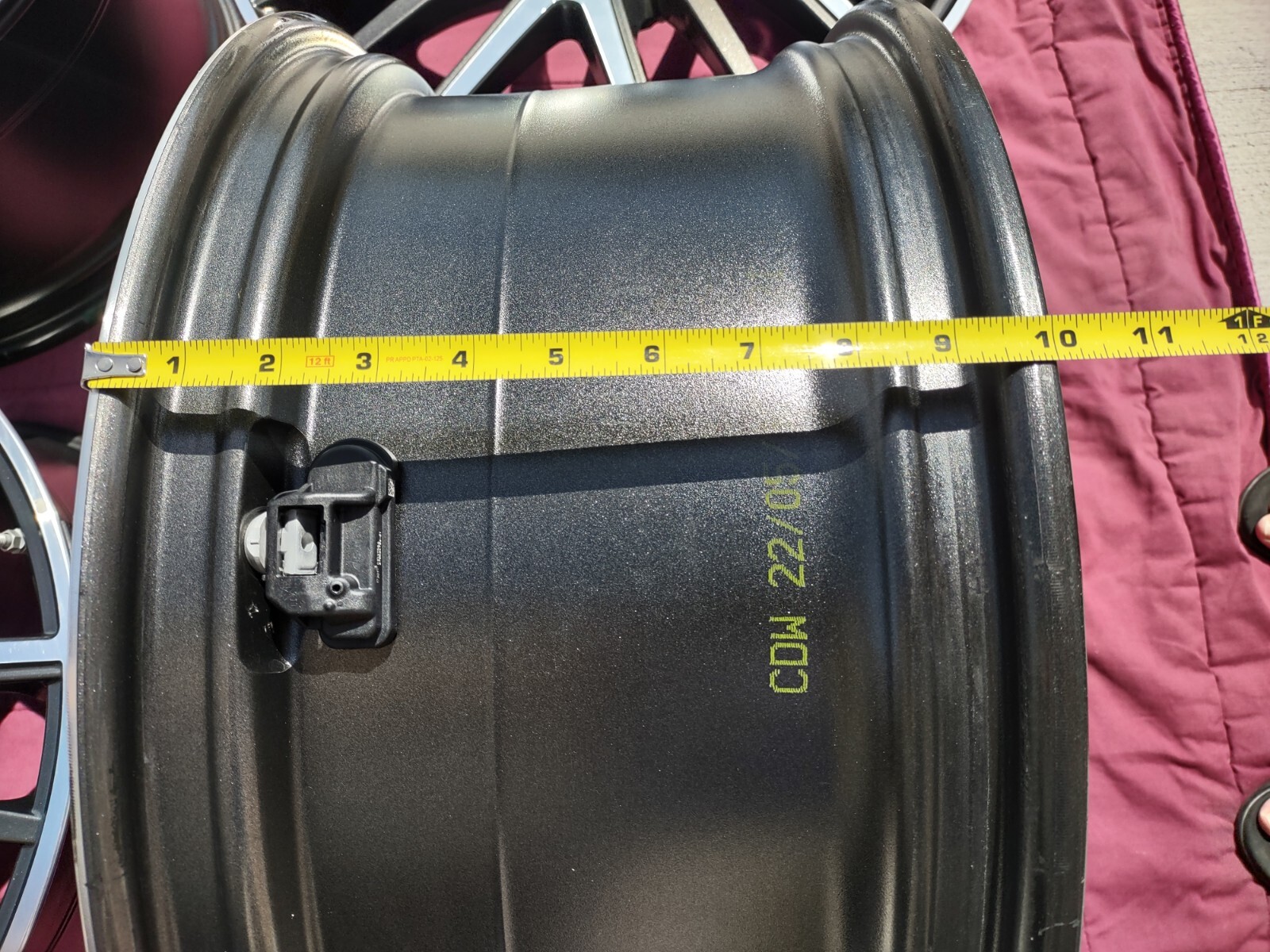 (4) MASERATI LEVANTE S 21" 5x4.5 STOCK FRONT REAR RIMS WHEELS TAKE-OFFS OEM 22