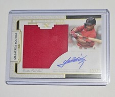 2024 Topps Definitive Collection Masataka Yoshida Patch Auto Relic /50 #ARC-MY