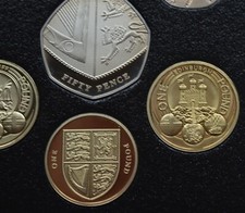 2011 Edinburgh £1 One Pound proof Coin