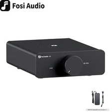 Fosi Audio V3 TPA3255 Amplifier Audio Stereo Class D 2 Channel Speakers HiFi 48V