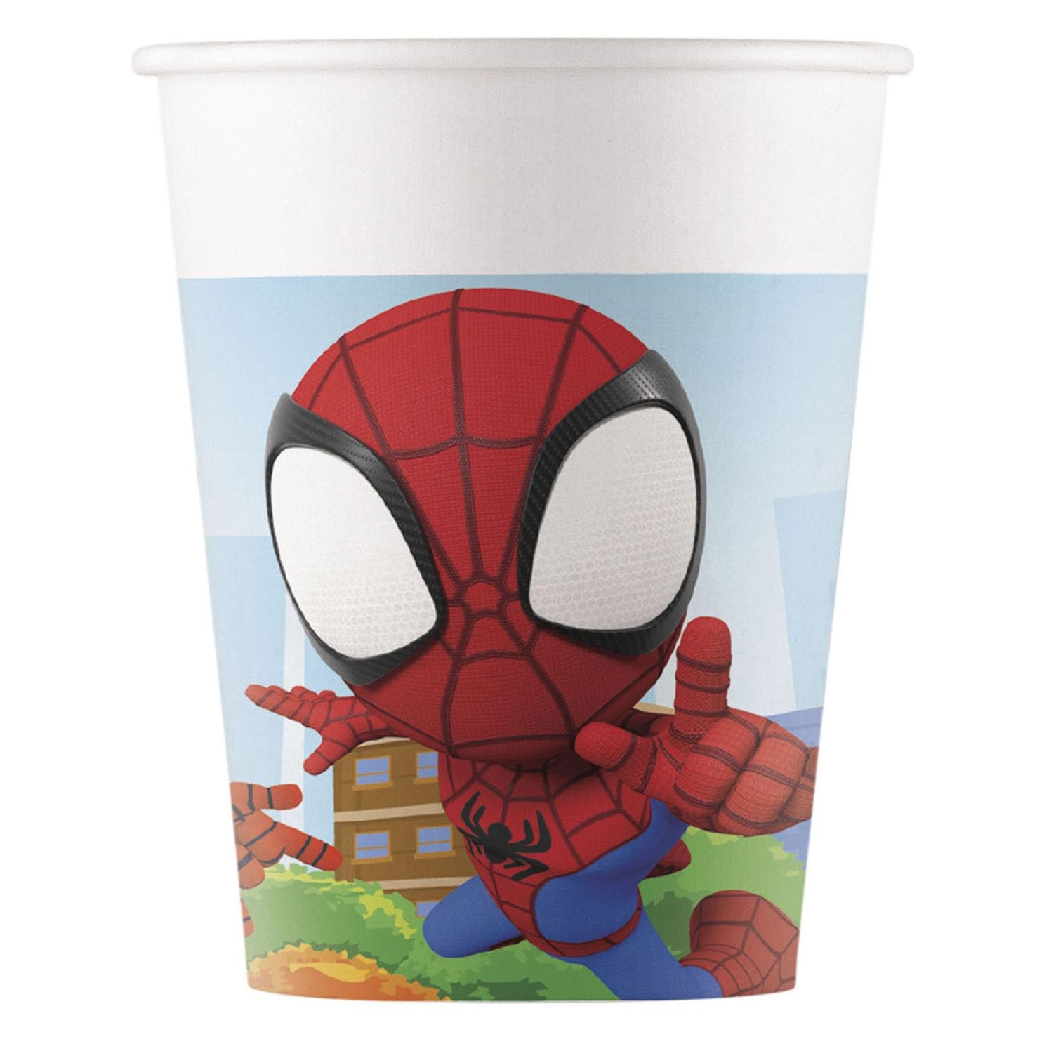 Marvel's Spidey Pappbecher (8 Stück, 200 ml)