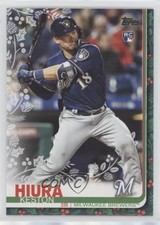 2019 Topps Holiday WalMart Mega Box Keston Hiura #HW43 Rookie RC 0f72