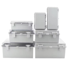 IP67 Waterproof Electrical Junction Box Outdoor Plastic Enclosure With Hasp Seal
