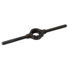 Metal 3.7cm Dia 1.0 Inch Round Die Stock Holder Thread Tap Wrench Handle Tool